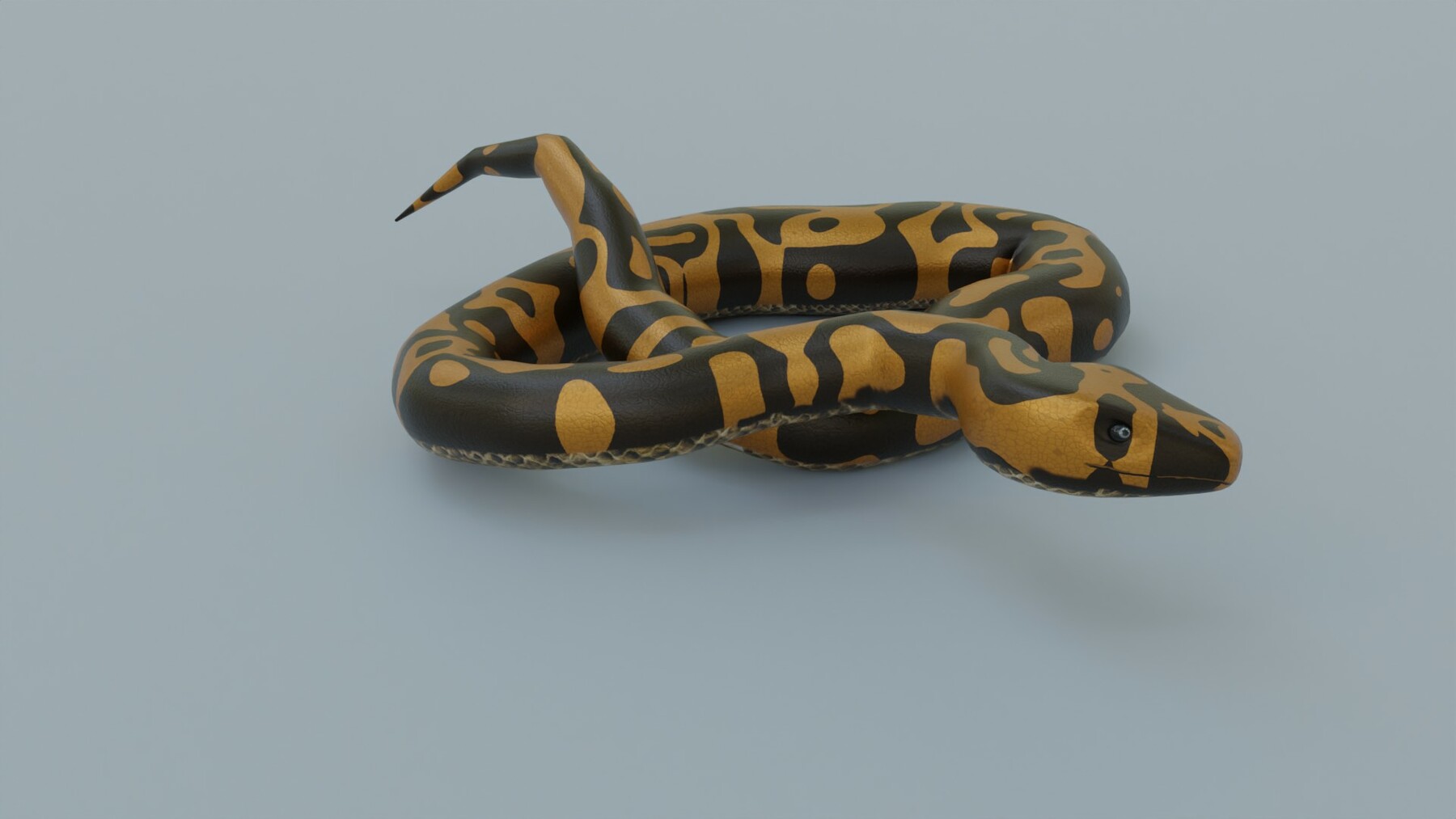 ArtStation - Python Snake - Rigged - Game Ready - PBR | Game Assets