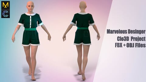Green outfit (FREE)
