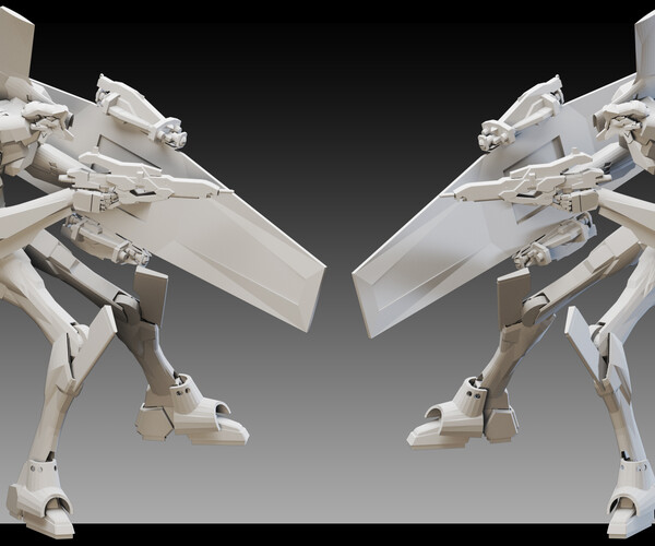 ArtStation - 5 Sci- Fi Characters- Vol 01- High detail 3d models ...