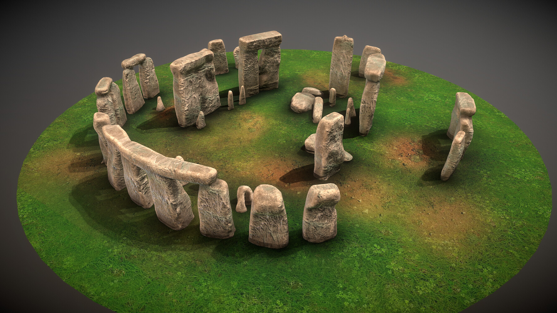 ArtStation Stonehenge Game Assets