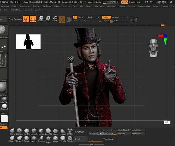 Artstation Willy Wonka Resources