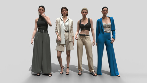 Realistic Women's Outfits