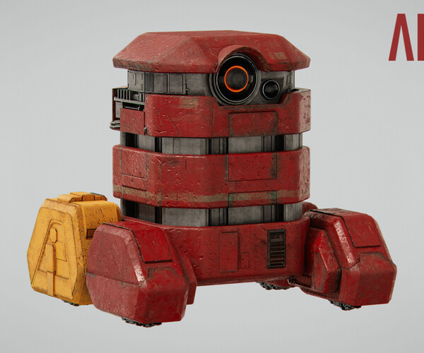 ArtStation - B2EMO Droid - Star Wars Andor | Resources