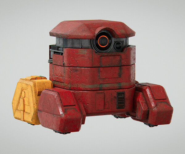 ArtStation - B2EMO Droid - Star Wars Andor | Resources