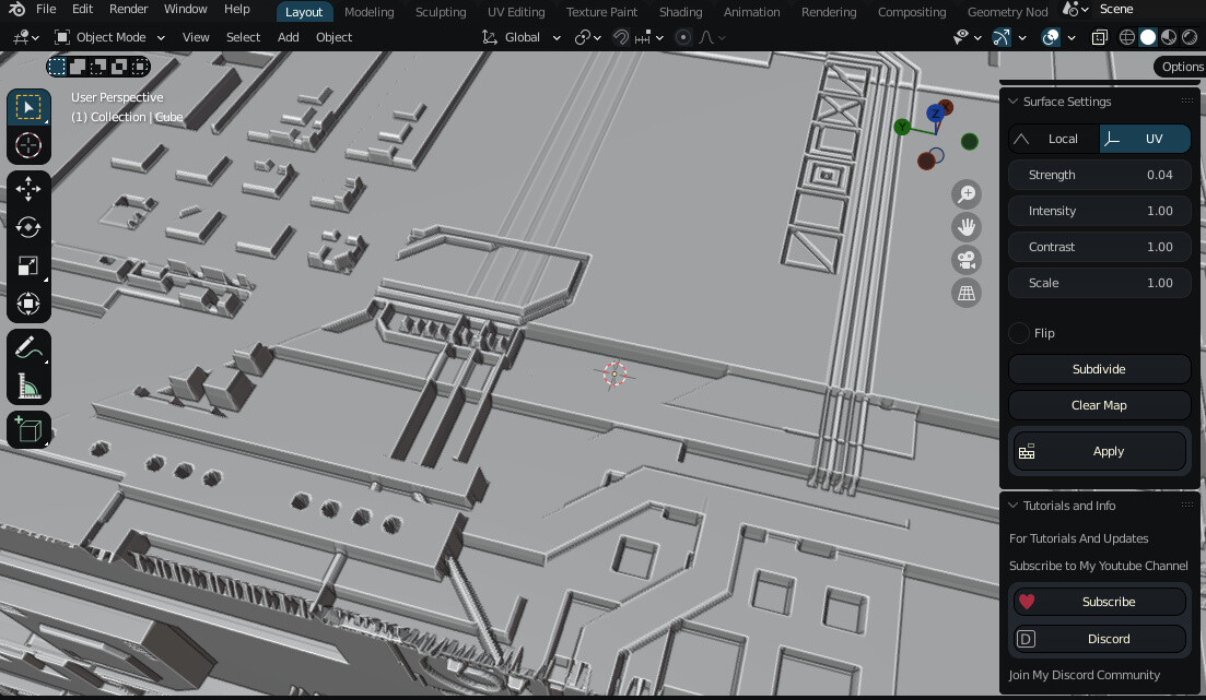 ArtStation - Scifi Surface Detail - Blender Addon | Resources