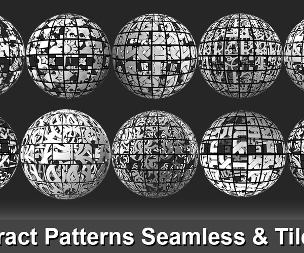 ArtStation - Abstract Patterns Seamless & Tileable | Resources