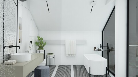 Modern Bathroom - Bedroom - 028