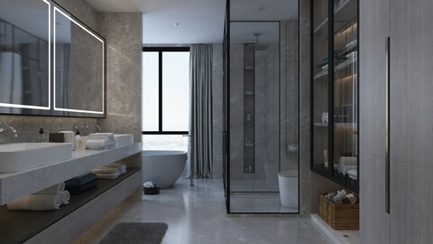 Modern Bathroom - 040