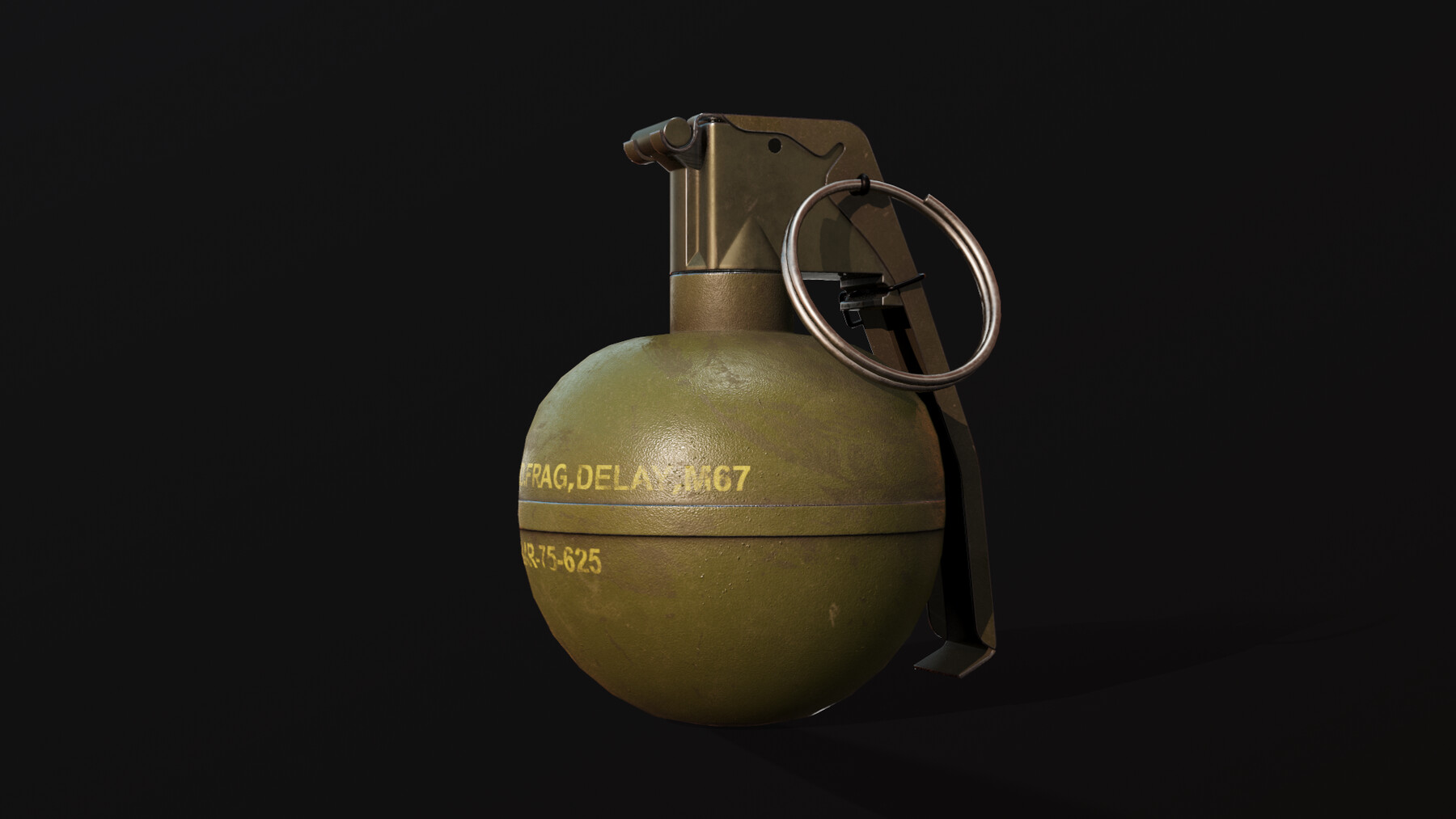 ArtStation - Stun Grenade & HE Grenade | Game Assets