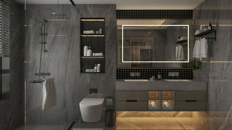 Modern Bathroom - 057