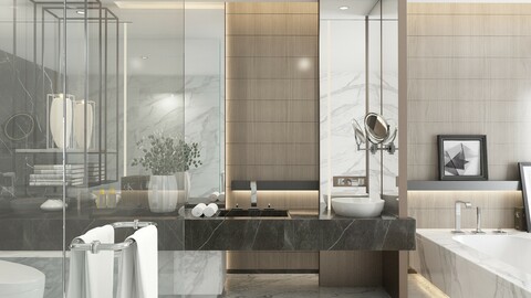 Modern Bathroom - 058