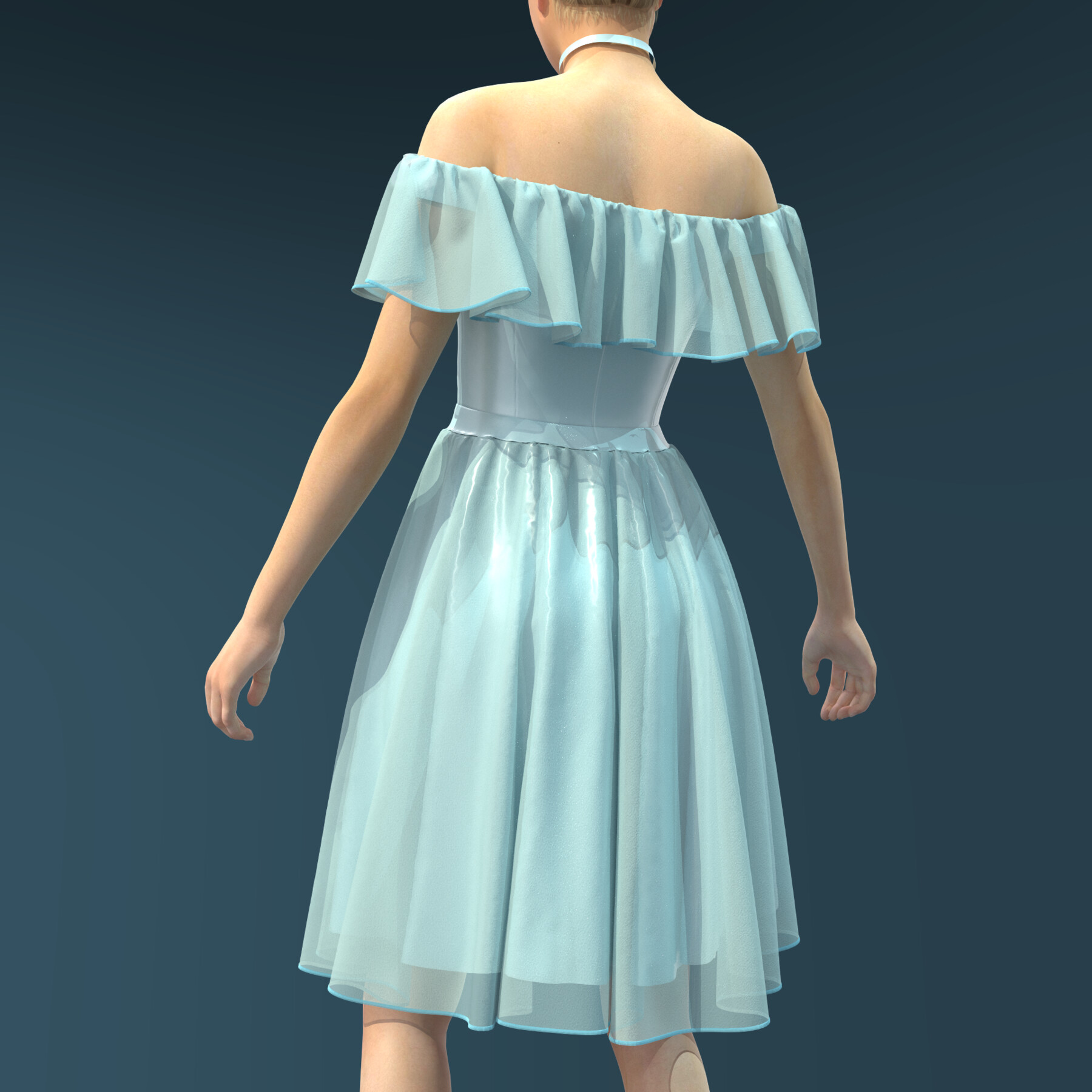 ArtStation - short dress | Resources
