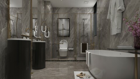 Modern Bathroom - 065