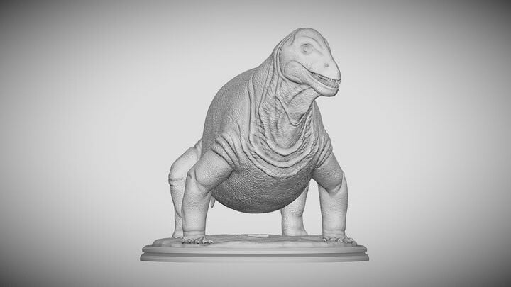ArtStation - Moschops capensis - Statue for 3D printing | Resources
