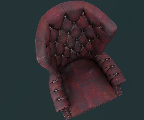 ArtStation Armchair Game Assets