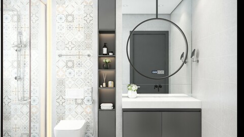 Modern Bathroom - 066