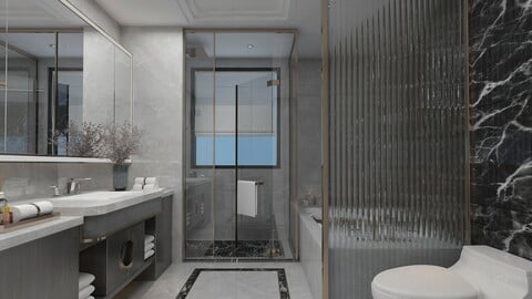 Modern Bathroom - 079