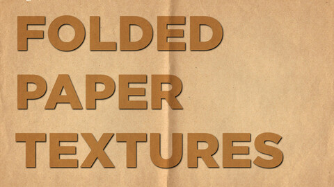 Folded paper textures