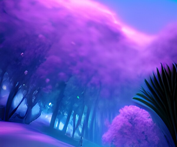 ArtStation - Winter Tropical 1000 jpg background pack | Artworks