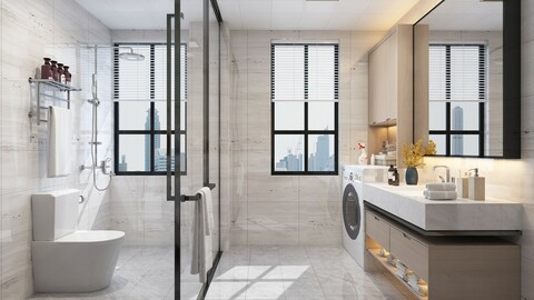 Modern Bathroom - 093