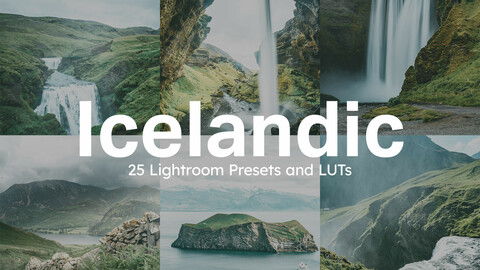 25 Icelandic LUTs and Lightroom Presets