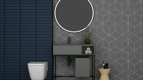 Modern Bathroom - 096