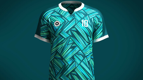 Mens Soccer Printed Jersey Player-10