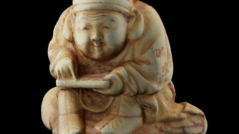 Netsuke of a Daikuko