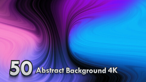 50 abstract colorful illustration in 4K resolution