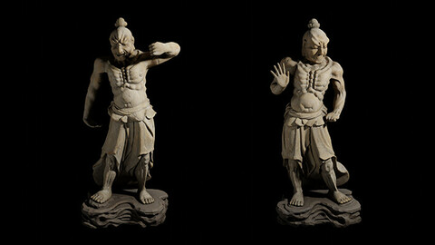 Two Vajra Warriors