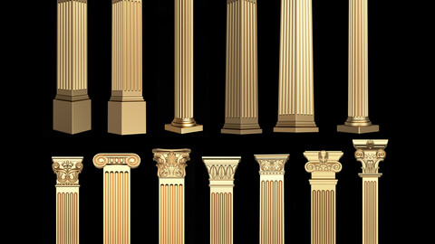 Column Capitals Collection