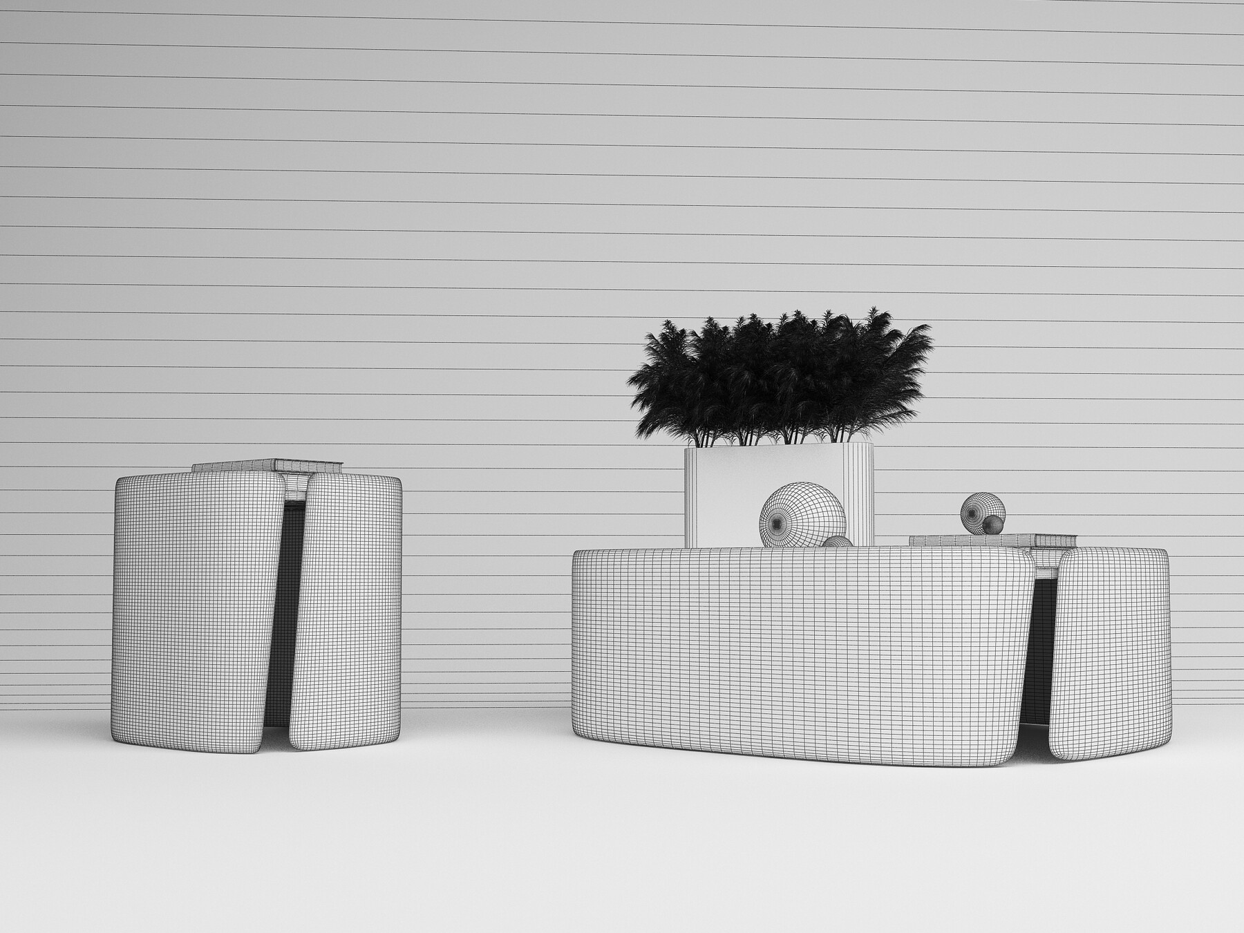 ArtStation Coffee Table Waiting Table 002 Resources