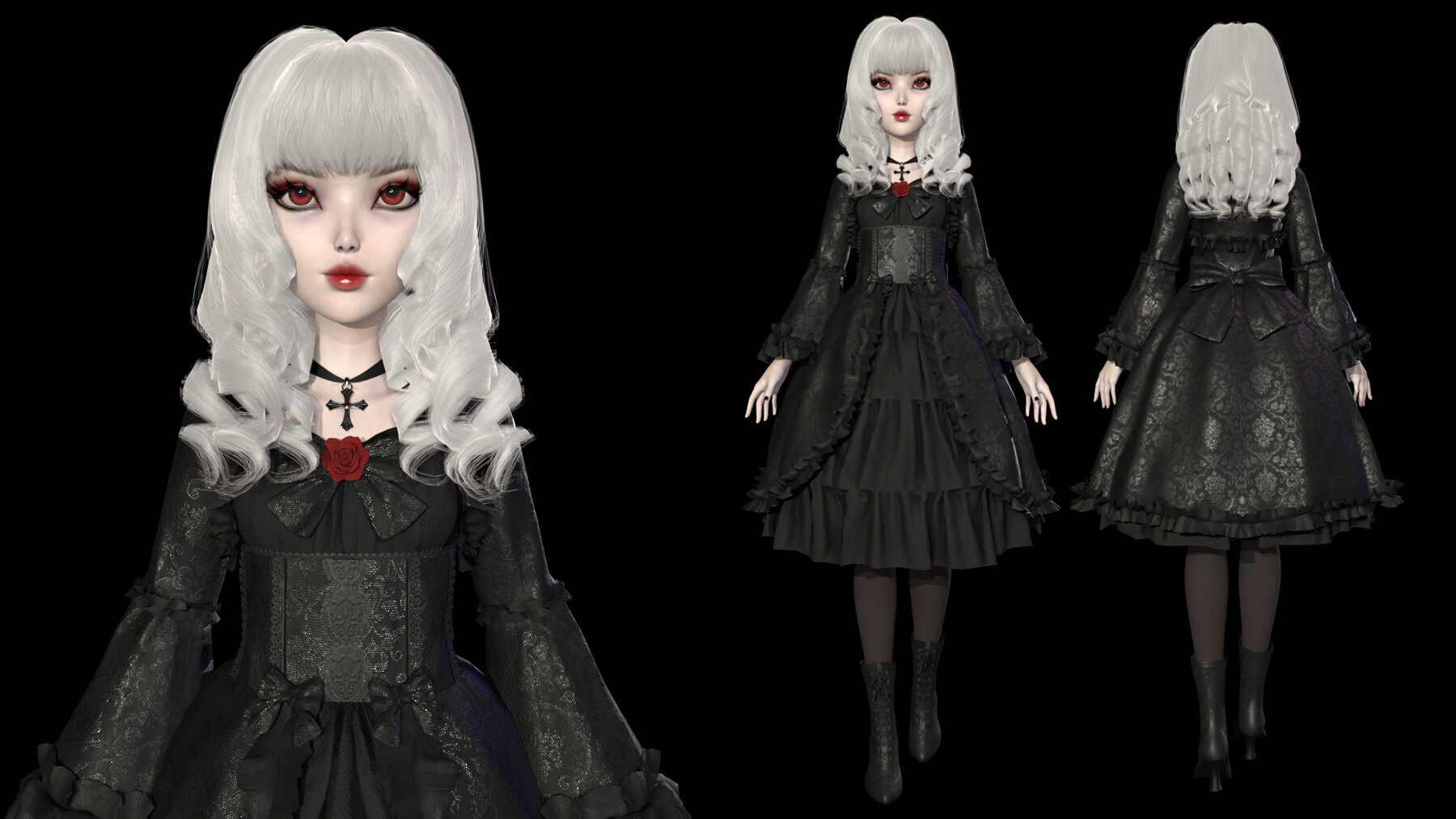 ArtStation - Vampire Loli | Game Assets