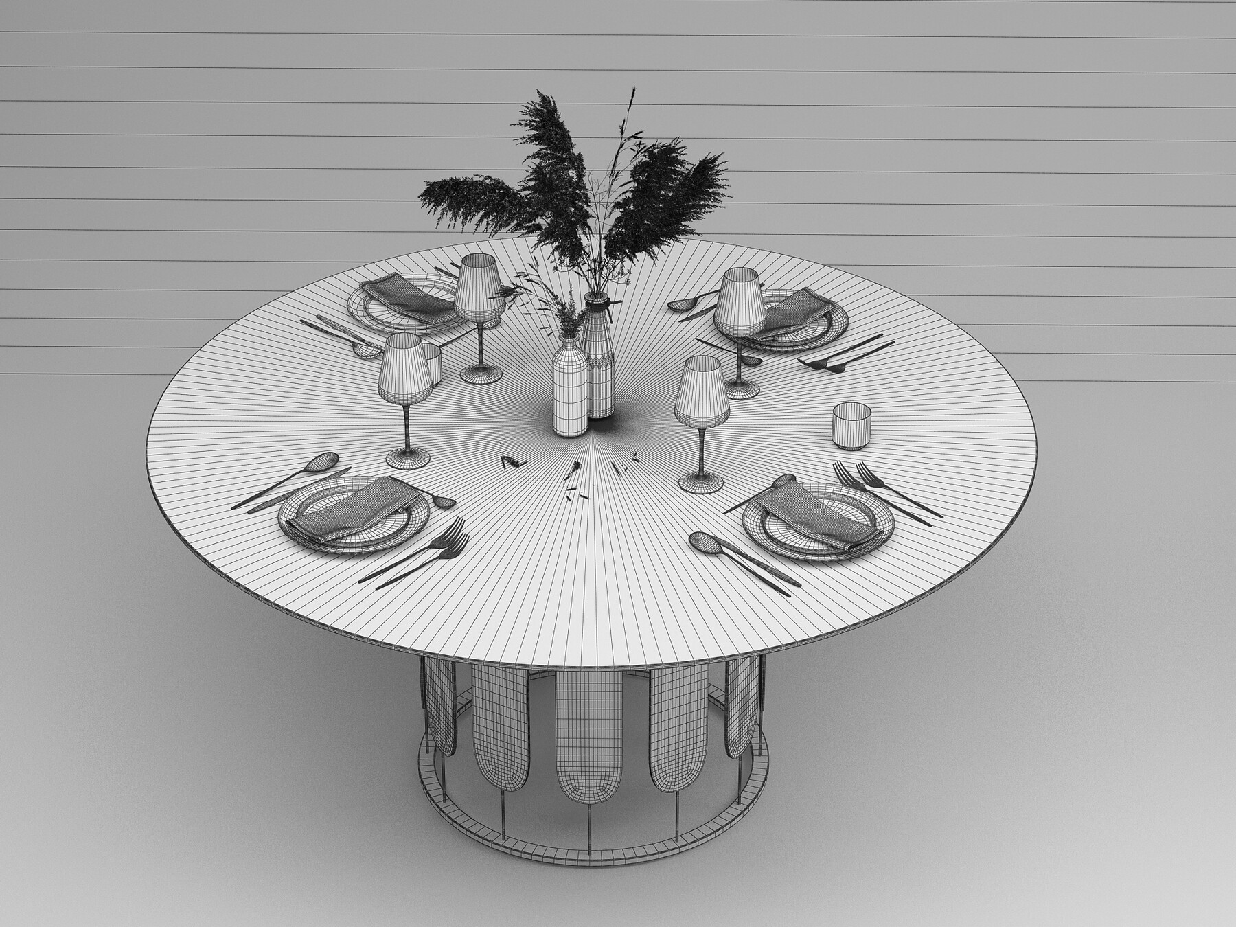 ArtStation Coffee Table Waiting Table 025 Resources
