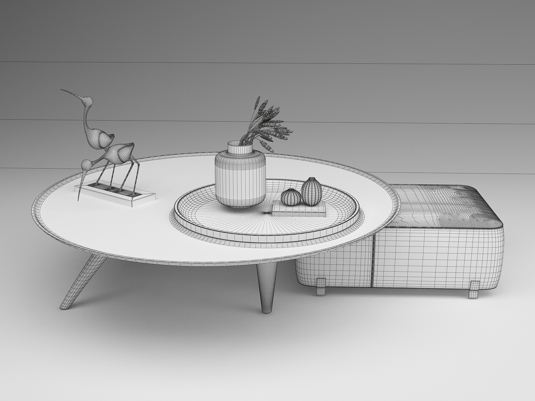 ArtStation Coffee Table Waiting Table 036 Resources