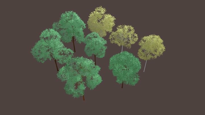 ArtStation - Tree Pack | Game Assets