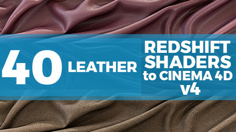 Redshift Shader C4D Leather v4