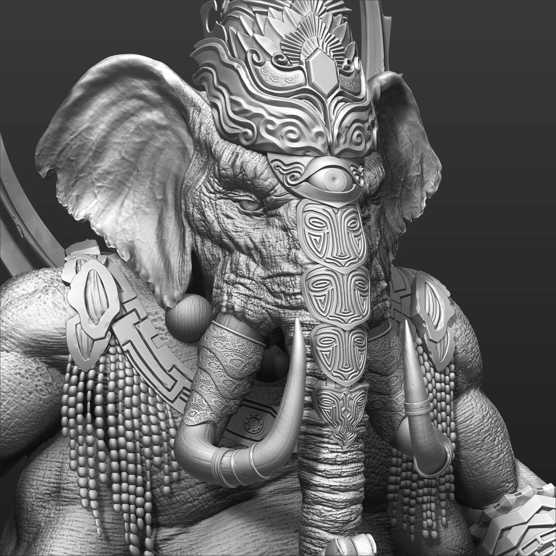 ArtStation - Ganesha 3D Print model | Resources