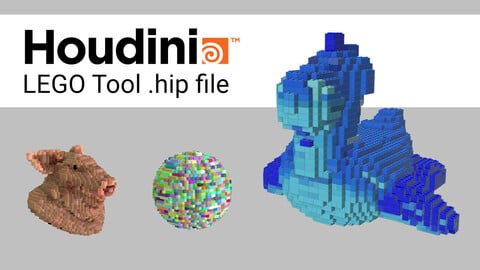 Houdini LEGO Tool (.hip file)