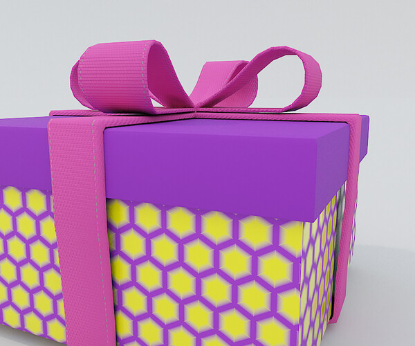 ArtStation Gift Box Game Assets