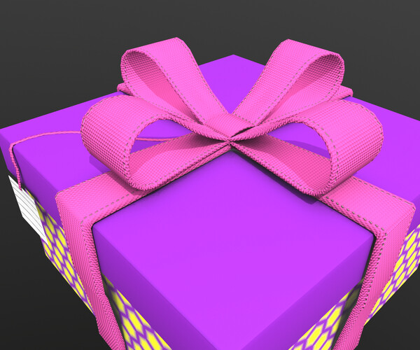 ArtStation Gift Box Game Assets