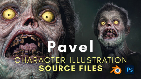 Pavel - Character Illustration Source Files