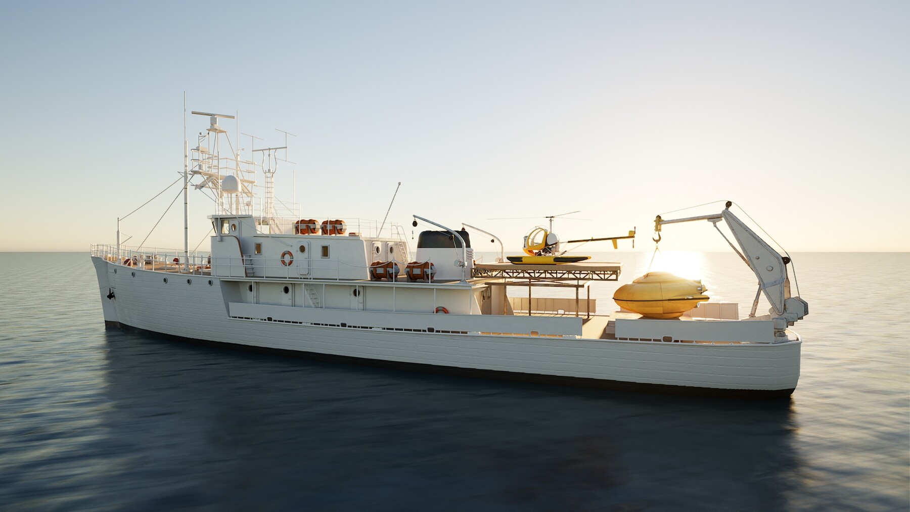 how much does a research vessel cost