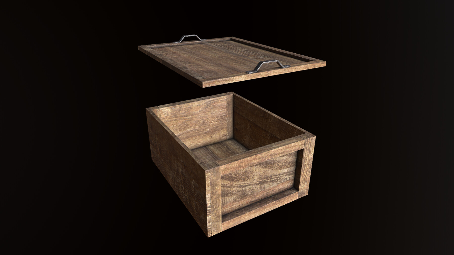 ArtStation 16 Wooden crates Game Assets