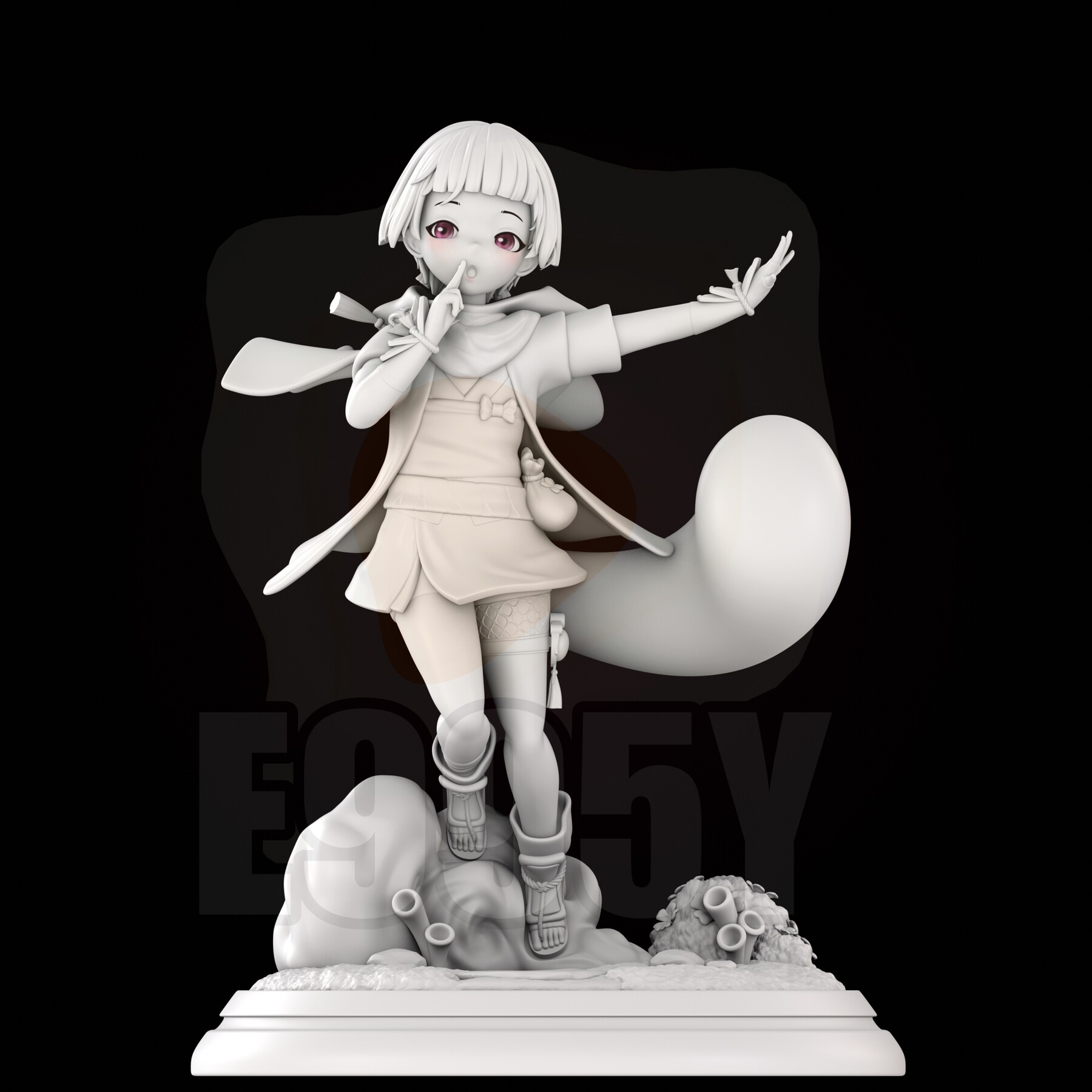 STL file Reg - Made in Abyss Anime _HD model- action figurine 👽・3D printer  design to download・Cults