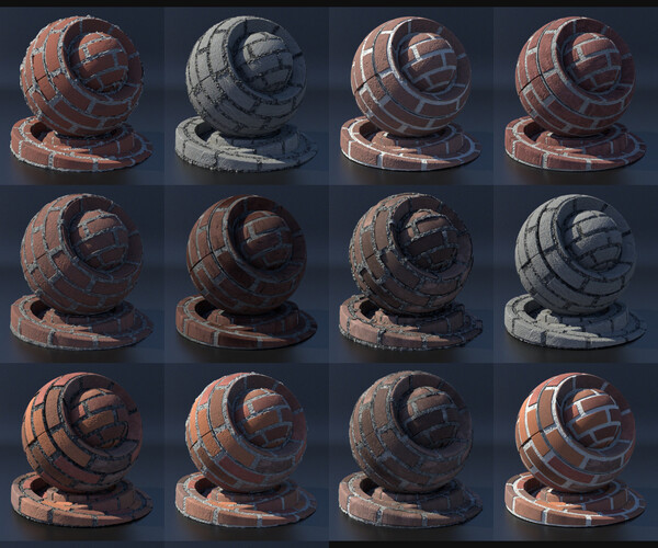 Red Shift Thread Shader ArtStation - 14 Redshift Shader to C4d Bricks v3 | Resources