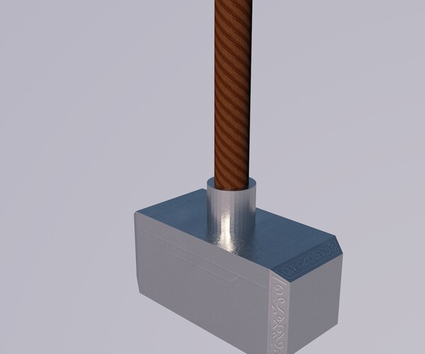 ArtStation THOR HAMMER Game Assets