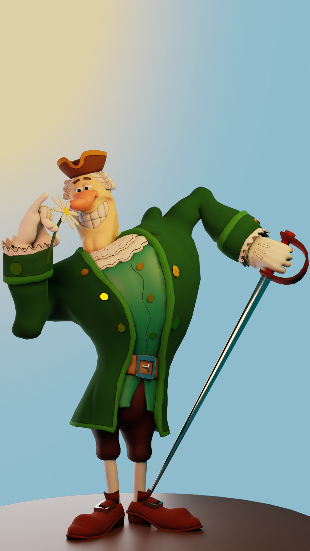 Dr. Livesey from Treasure Island : r/ZBrush