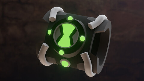 Artstation - Omnitrix Prop Model 