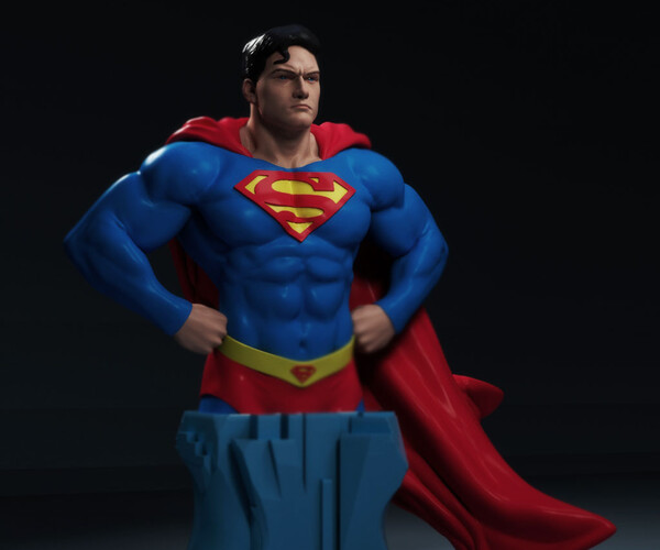 ArtStation - SUPERMAN STL | Resources